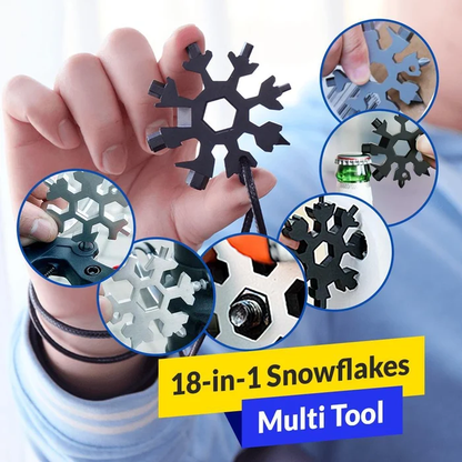 18-in-1 Snowflake Multi Tool